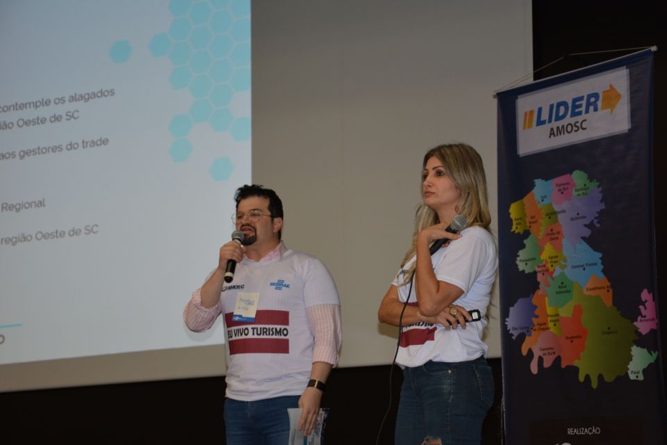 MB Comunicao Empresarial e Organizacional - O eixo de turismo foi relatado pelos representantes do grupo Rodrigo Conci e Branca Rubas