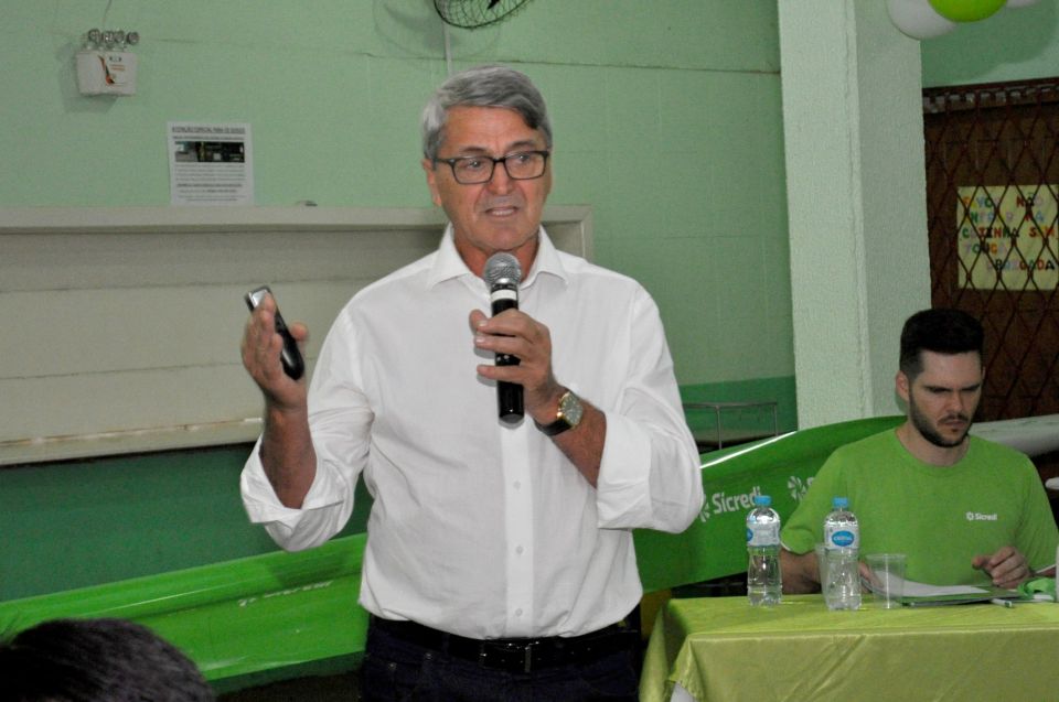 MB Comunicação Empresarial e Organizacional - Presidente da Sicredi Região da Produção RS/SC/MG, Saul João Rovadoscki