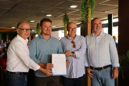 MB Comunica��o Empresarial e Organizacional - Investimento para o desenvolvimento da ovinocultura catarinense e Saudades. (Fotos: Giuliana Stevanin/MB Comunica��o)