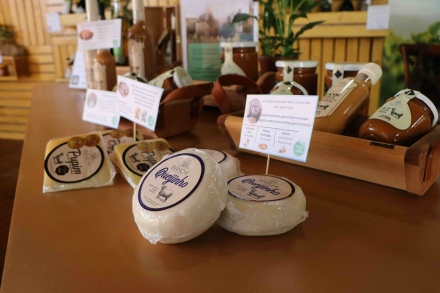 MB Comunica��o Empresarial e Organizacional - A presen�a do Sebrae/SC na feira demonstra o compromisso da entidade com o desenvolvimento do Oeste catarinense. (Foto: Karina Ogliari/MB Comunica��o)