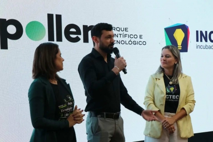 MB Comunica��o Empresarial e Organizacional - O evento realizado no Pollen Parque Cient�fico e Tecnol�gico faz parte das a��es de divulga��o das inscri��es para incuba��o na rede Midihub 2026. O Sebrae Startups promove encontros presenciais em diversas regi�es do Estado por meio do Meetup Startup SC. (Foto: Bruna Roman/MB Comunica��o)