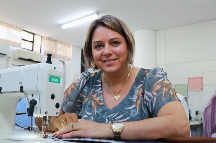 MB Comunica��o Empresarial e Organizacional - H� 7 anos, Paula Toazza comanda a Esta��o Patchwork em Chapec� (Keli Magri/MB Comunica��o)