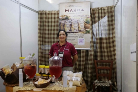 MB Comunica��o Empresarial e Organizacional - Leni da Silva Magnaguagno, propriet�ria da MAGNA Sabores e Ra�zes e produtora rural de Xaxim (Foto: Karina Ogliari/MB Comunica��o)