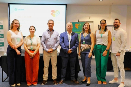 MB Comunica��o Empresarial e Organizacional - Equipe do Senar/SC que atua no Programa Sa�de no Campo no Oeste e Extremo Oeste (Keli Magri/MB Comunica��o).