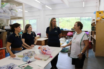 MB Comunica��o Empresarial e Organizacional - A visita teve como principal objetivo conhecer a nova sede da institui��o ( Foto MB Comunica��o/Karina Ogliari Barilli)