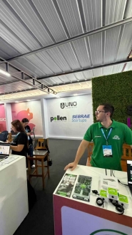 MB Comunica��o Empresarial e Organizacional - A Mercoagro mostra, na pr�tica, como a inova��o est� cada vez mais conectada �s demandas da ind�stria. As startups trouxeram solu��es aplic�veis, com potencial real de transforma��o. (Foto: Divulga��o Sebrae/SC)