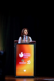 MB Comunica��o Empresarial e Organizacional - Presidente do Nucleovet, Alet�ia Britto da Silveira Balestrin. (Foto: Suellen Santin/MB Comunica��o)