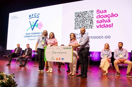 MB Comunica��o Empresarial e Organizacional - Parte das inscri��es ser� revertida � Rede Feminina de Combate ao C�ncer de Chapec�. (Foto: Suellen Santin/MB Comunica��o)