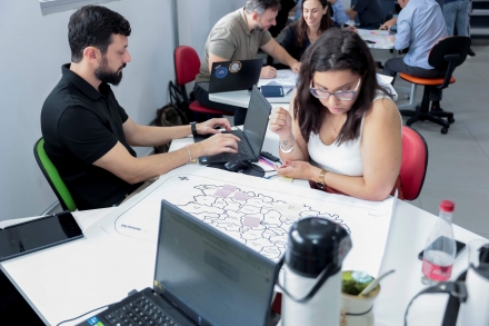 MB Comunica��o Empresarial e Organizacional - Troca de experi�ncias e constru��o coletiva marcaram os momentos de imers�o entre os participantes. (Foto: Divulga��o Sebrae/SC)