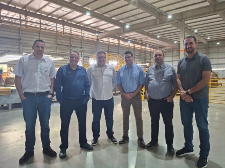 MB Comunica��o Empresarial e Organizacional - A agenda de visitas reuniu lideran�as do setor para acompanhar a comercializa��o da safra 2025/2026. (Foto Divulga��o)