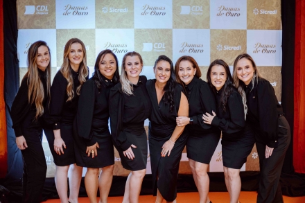 MB Comunica��o Empresarial e Organizacional - Equipe da CDL Chapec�, organizadora do evento (Fotos Divulga��o/CDL Chapec�)