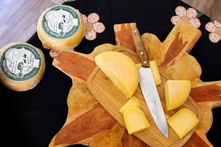 MB Comunicao Empresarial e Organizacional - O queijo artesanal serrano produzido pela famlia Rissi recebeu o Selo Arte, certificao dada a produtos considerados artesanais (Foto: Paulo Henrique Santhias/SAR).